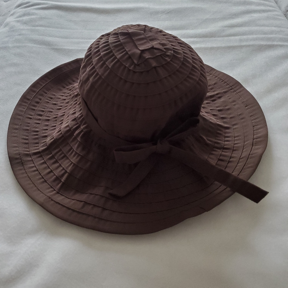 San Diego Hat Co. Ribbon Braided Adjustable Tie Floppy Sun Hat
